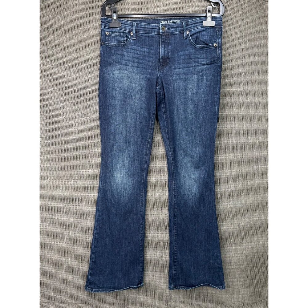 Gap Womens Size 10/30 Blue Baby Boot Jeans Medium Wash Denim